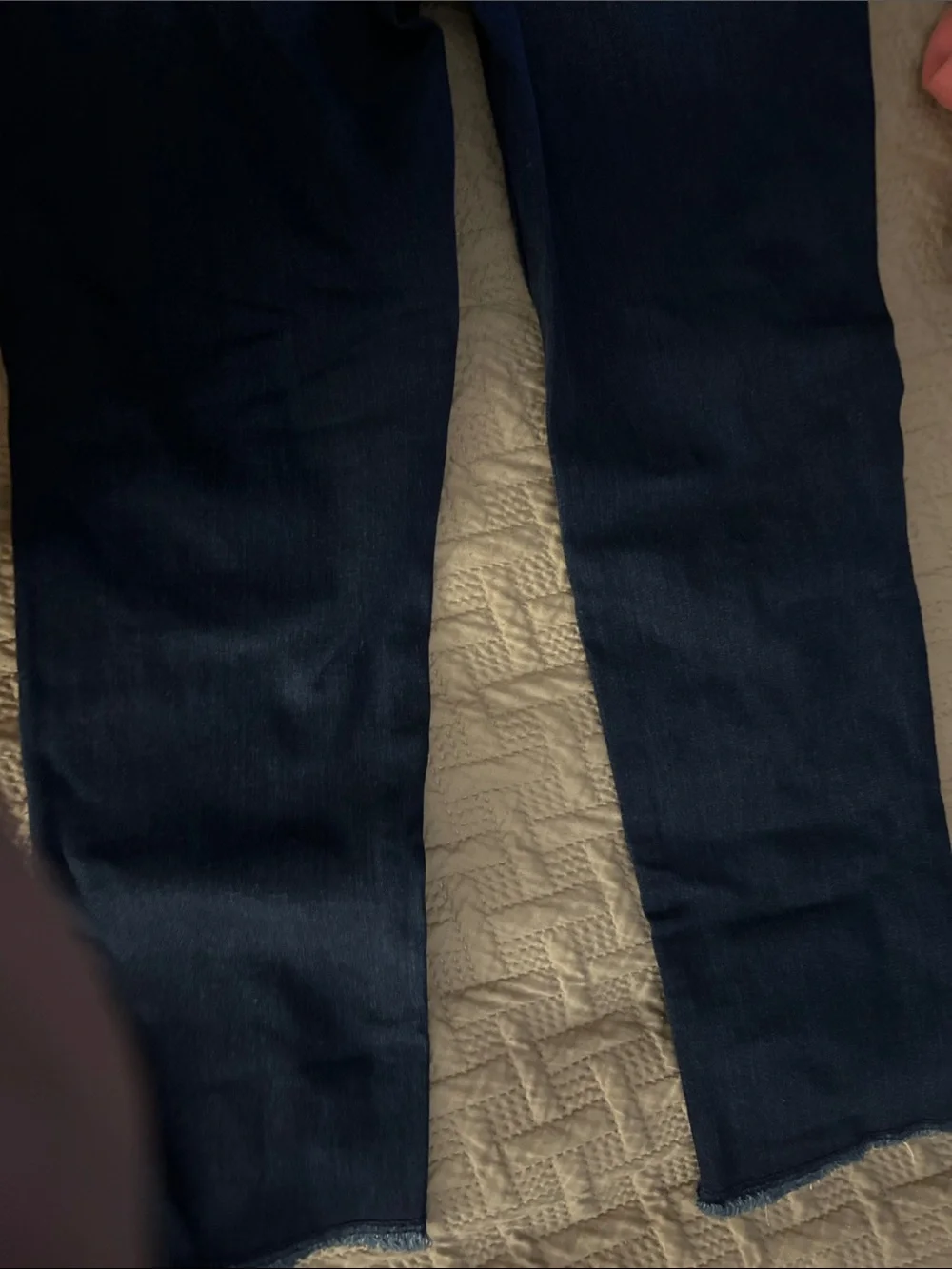 Justice Dark Blue Distressed Girls' Jeans Size 12